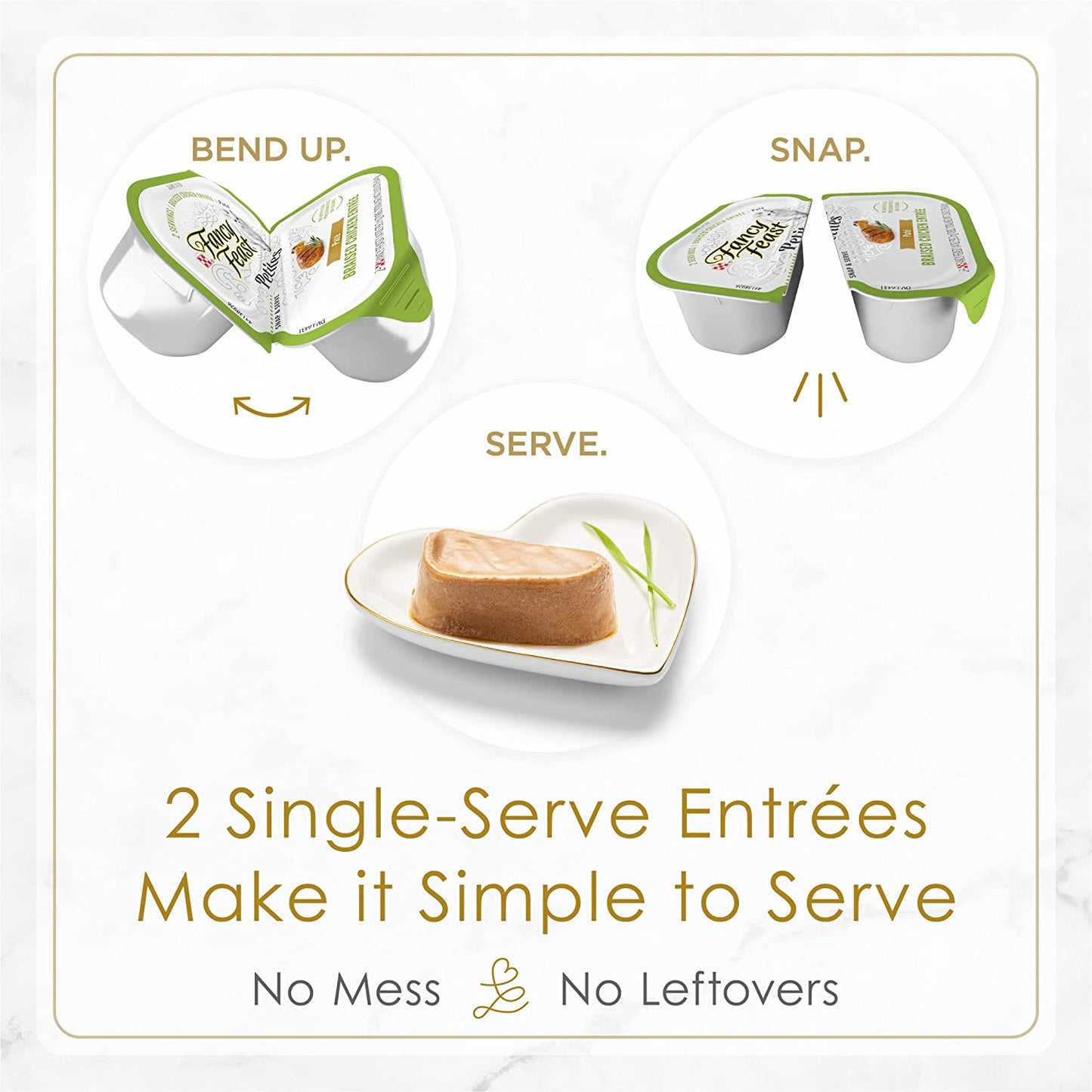 Purina  Gourmet Wet Cat Food Variety Pack, Petites Pate Collection, Break-Apart Tubs, 24 Servings - (Pack of 12) 2.8 Oz. Tubs