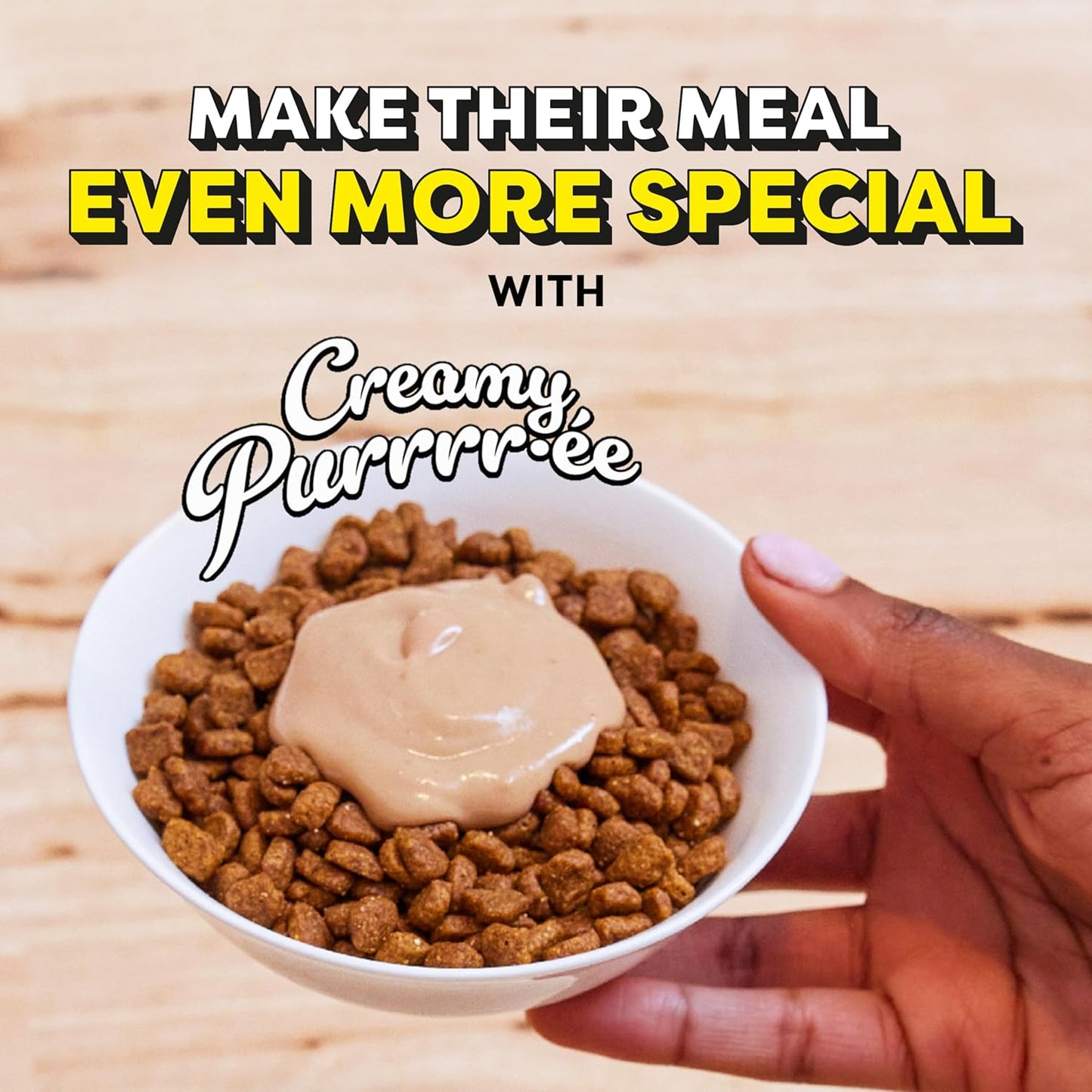 Creamy Puree Squeezable Lickable Wet Cat Treats with Salmon, 0.42 Oz. Tubes, 24 Count